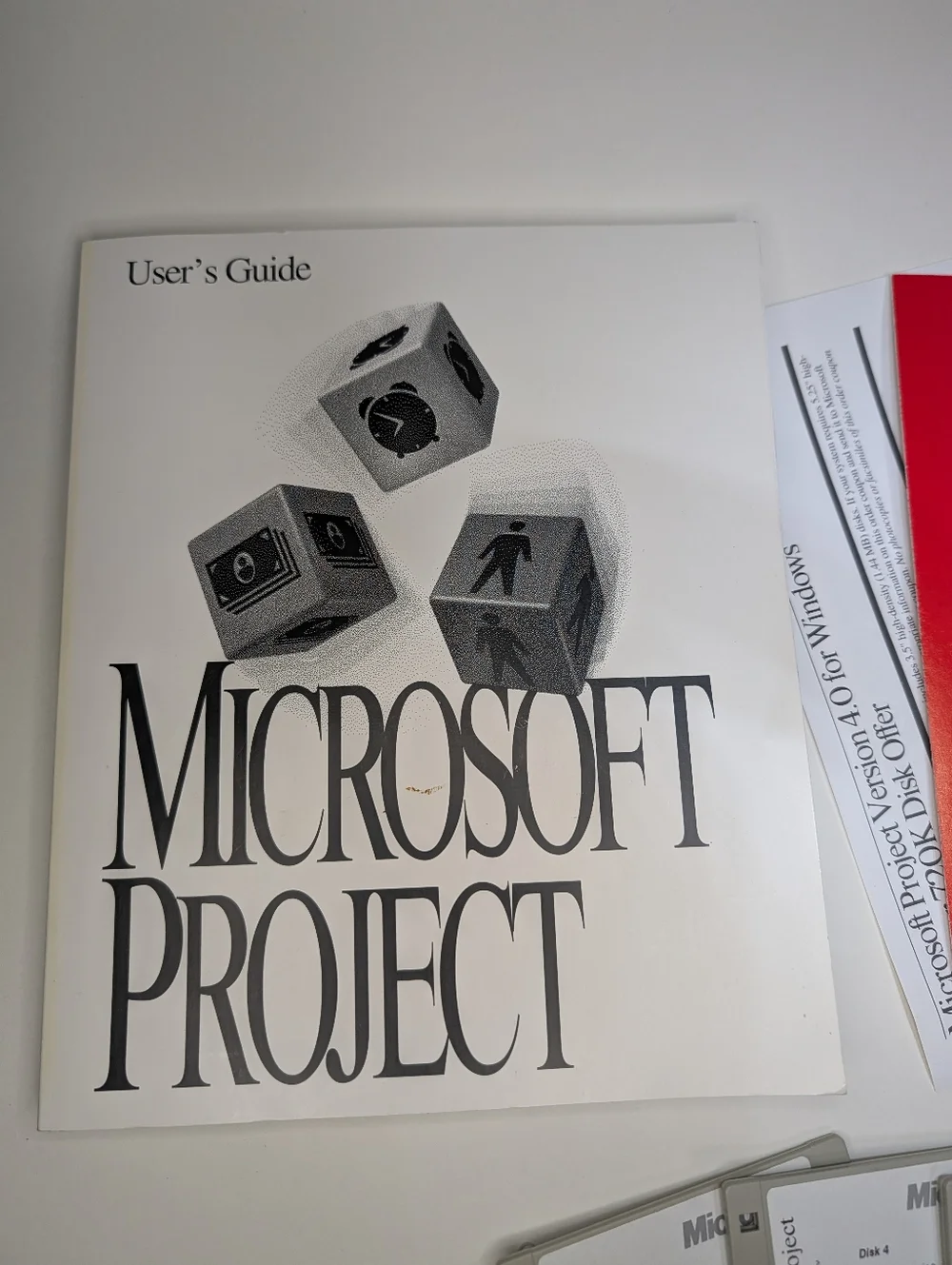 Windows Microsoft Project v4.0 Vintage Software 3.5